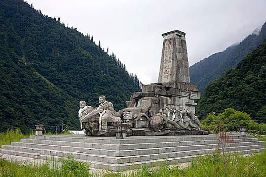 川藏线通麦天险纪念碑