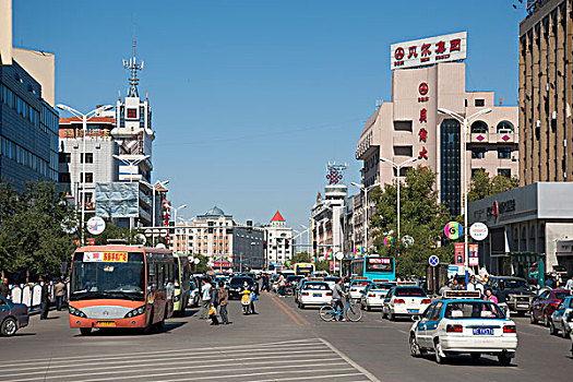 呼伦贝尔市区街景