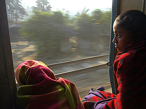 学生,大学,通勤,城市,公里,孟加拉,一月,2007年