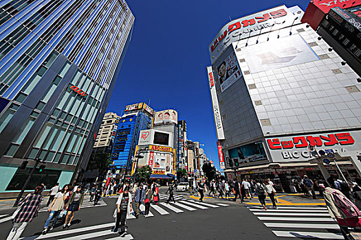 新宿站,出口,新宿,街道