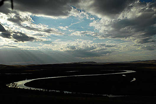 内蒙古-乌兰山额尔古纳河
