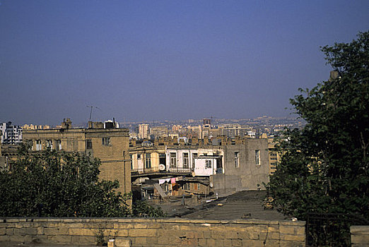 阿塞拜疆,巴库,街景