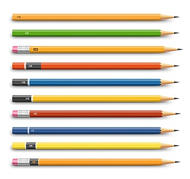 铅笔,多样,设计