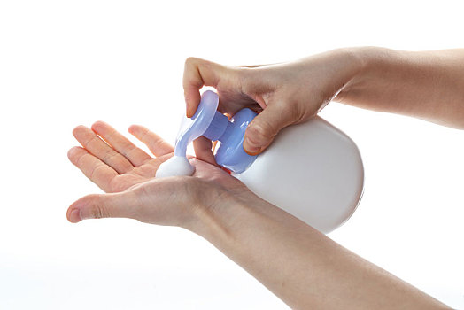 泡沫消费洗手液洗手标准动作