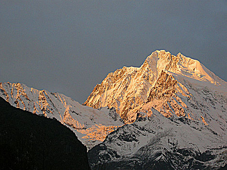 四川海螺沟贡嘎雪山