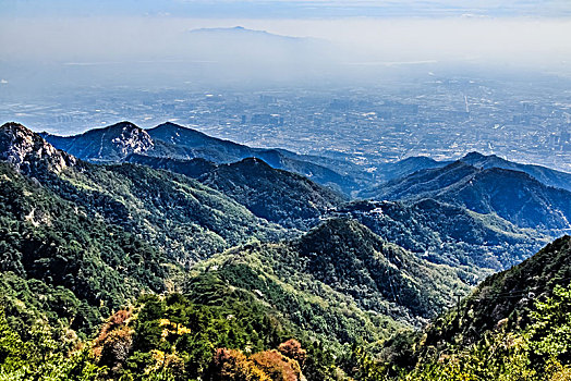 山东省泰安市泰山自然景观