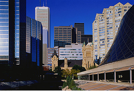 教堂,写字楼,罗伊-汤姆森厅,多伦多,安大略省,加拿大