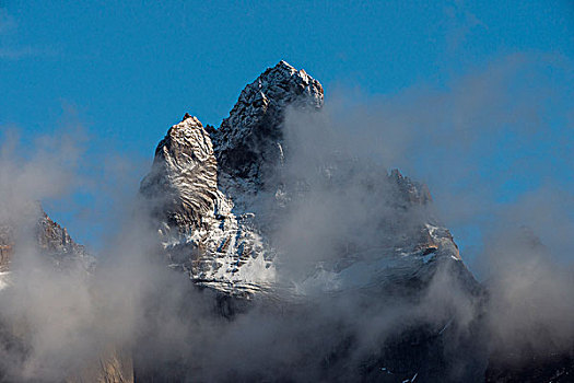 山脉,托雷德裴恩国家公园,巴塔哥尼亚,区域,南方,智利