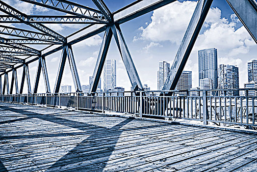 上海,100,岁月,钢铁,桥