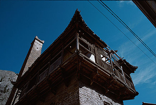 四川阿坝小金县,沃日乡,土司碉楼,古建筑