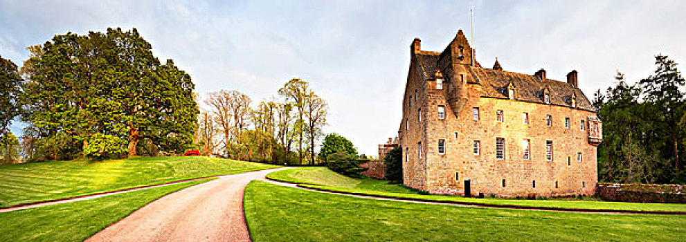 城堡,高原地区,苏格兰,英国