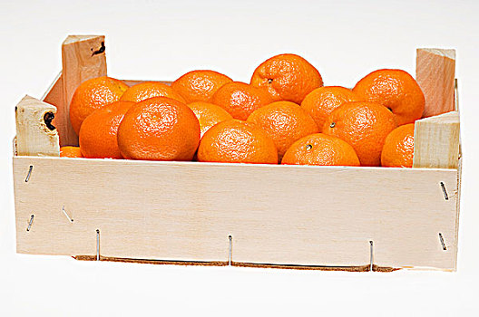 柑桔,橘子,板条箱