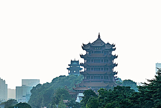 武汉黄鹤楼远景