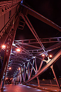 上海浙江路桥夜景