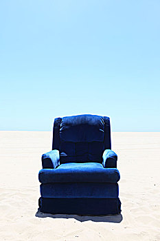 扶手椅,海滩