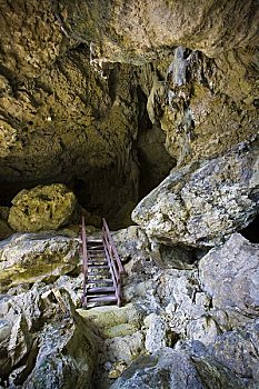 洞穴,纽埃岛,南太平洋