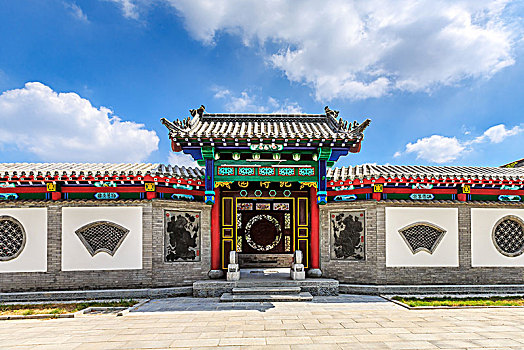 杨家埠古典建筑门楼