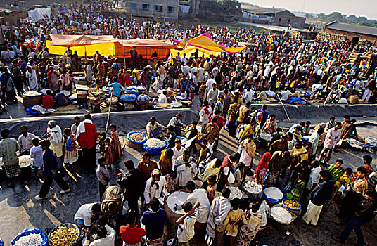 达卡,城市,新年,节日,孟加拉,1998年