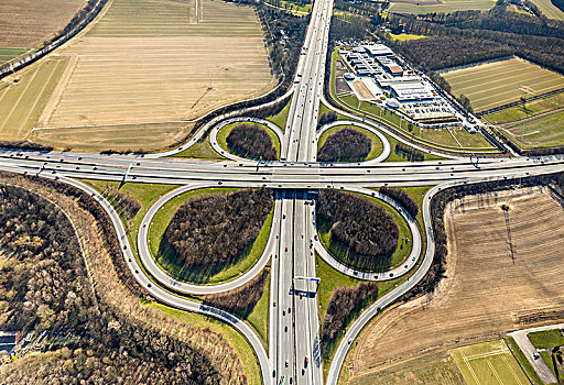 高速公路,多特蒙德,北莱茵威斯特伐利亚,德国