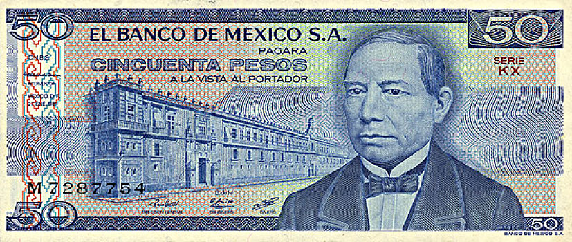 货币,墨西哥,比索,帕布鲁棕色
