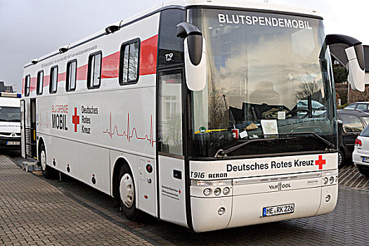 移动,献血,巴士,德国,红十字,服务,西部,北莱茵-威斯特伐利亚,欧洲
