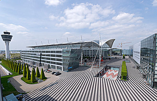 机场,中心,1号航站楼,慕尼黑,巴伐利亚,德国,欧洲
