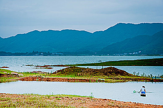 湖泊风光