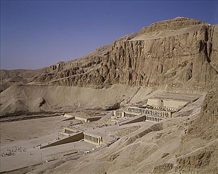 哈采普苏特陵庙,帝王谷,底比斯,埃及