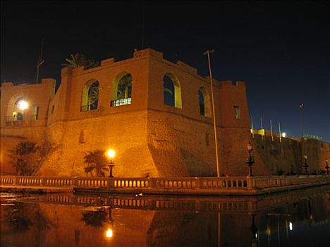 利比亚,的黎波里,要塞