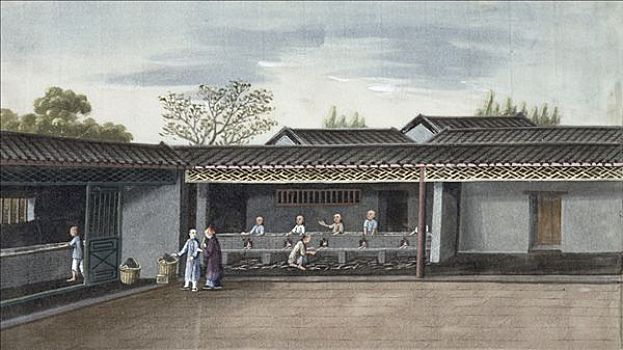 弄干,茶叶,中国,19世纪