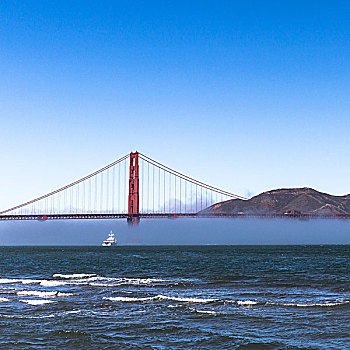 模糊,金门大桥,旧金山,加利福尼亚,美国