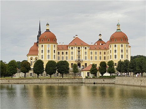 莫里茨堡,城堡