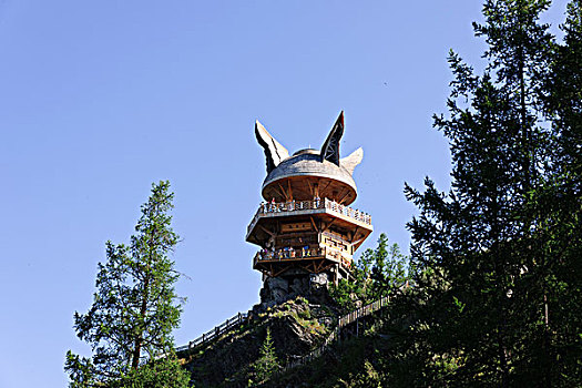 喀纳斯景区观鱼台