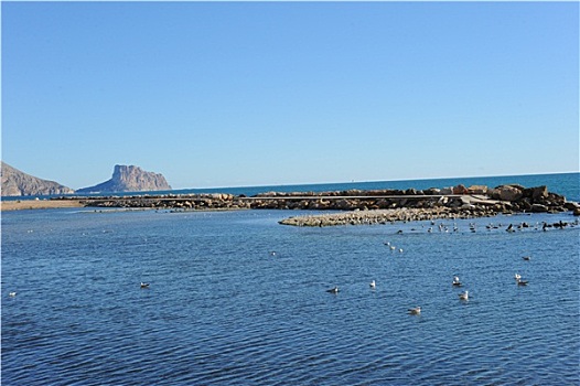 卡培,白色海岸,西班牙