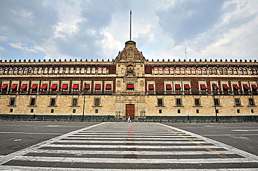行政府邸,墨西哥城,世界遗产,墨西哥,拉丁美洲,北美