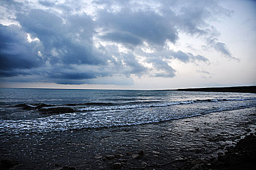 青海湖日出