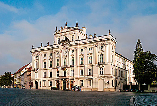 大主教,宫殿,拉德肯尼,布拉格