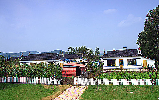 长白山朝鲜族村庄