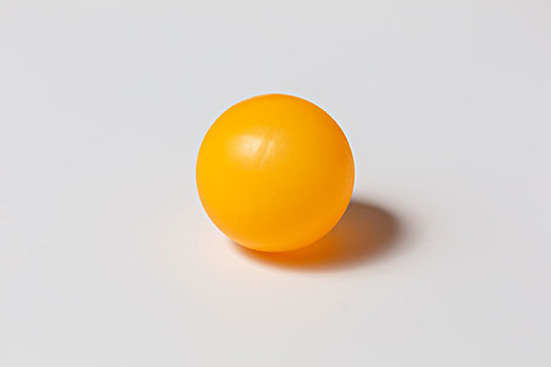 一个乒乓球图片_一个乒乓球高清图片_全景视觉