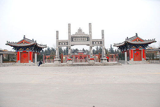 河南洛阳白马寺正门