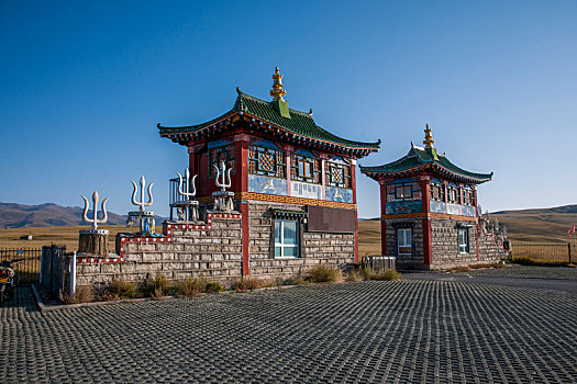 巴音布鲁克草原巴润寺