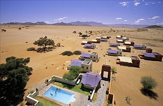 纳米比亚,纳米布沙漠,纳米比诺克陆夫国家公园,住宿