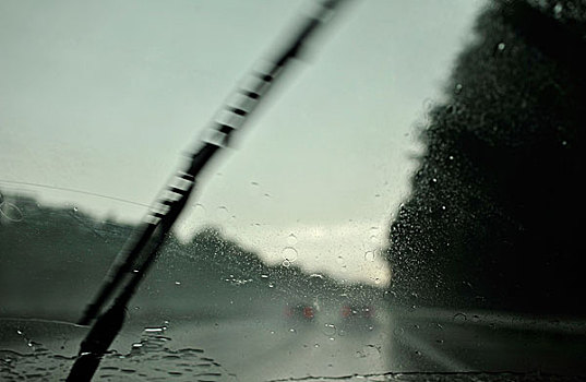 下雨,高速公路