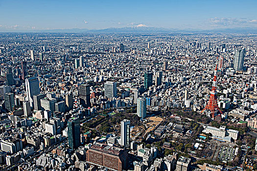 山,富士山,东京塔