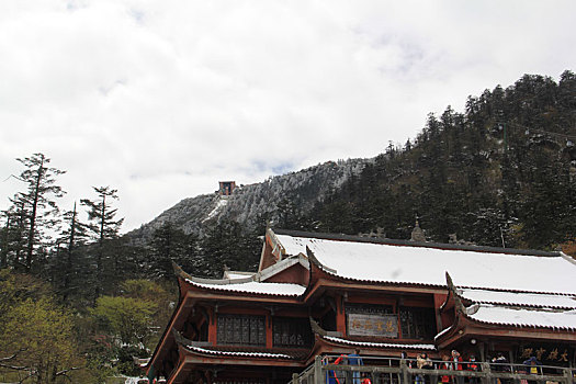 峨眉山,金顶