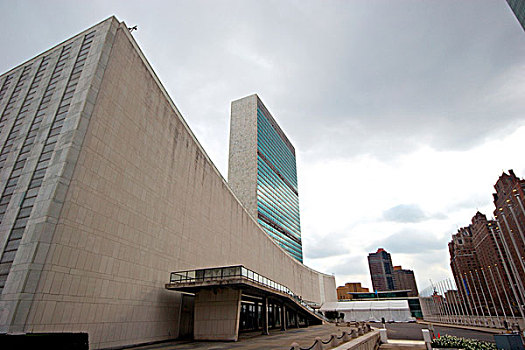联合国,建筑,纽约