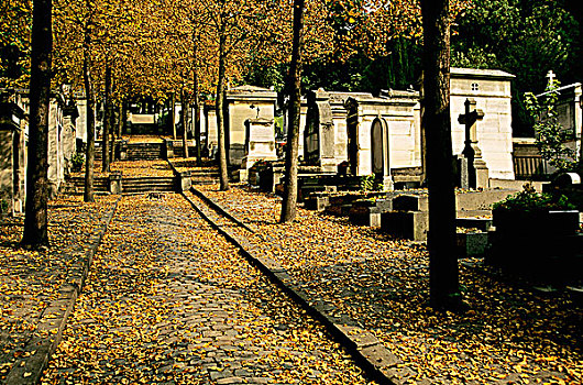 法国,巴黎,墓地