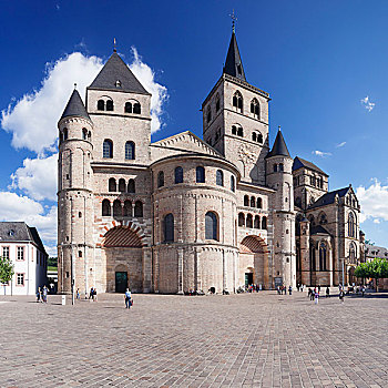 大教堂,圣彼得,圣母大教堂,世界遗产,莱茵兰普法尔茨州,德国,欧洲