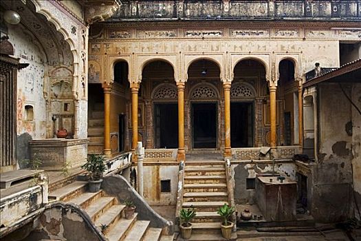 老,宫殿,拉贾斯坦邦,北印度,印度,亚洲