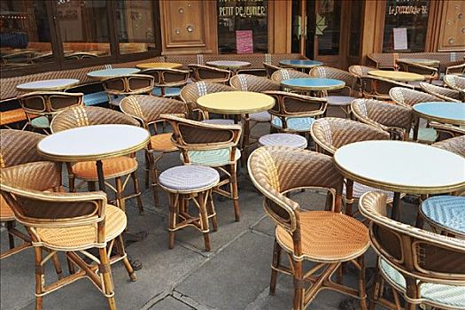 露天咖啡馆,巴黎,法国
